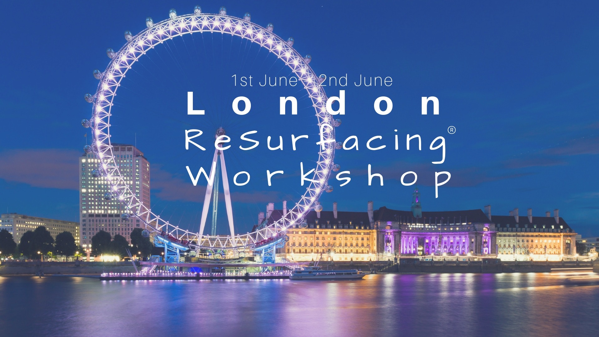 London ReSurfacing Workshop June